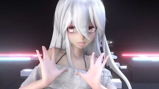 【MMD/布料/4k】弱音haku~白丝prprpr~