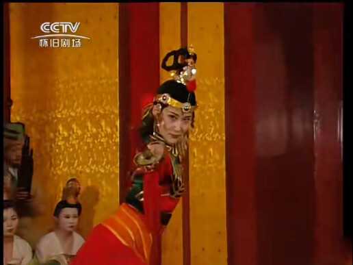 1990年在电视剧“唐明皇”中表演的公孙大娘剑器舞