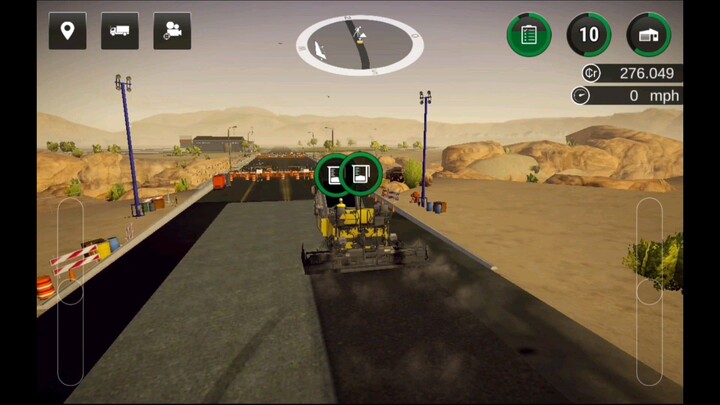 การปรับปรุงถนน ซ่อมแซมบนสะพานซันนี่ฮิลส์ Construction Simulator 2