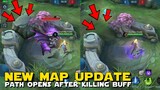 NEW MAP UPDATE! PATH OPENS AFTER KILLING THE BLUE BUFF! | EASIER ROTATION? | MOBILE LEGENDS NEWS