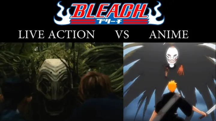 Bleach Live Action Comparison