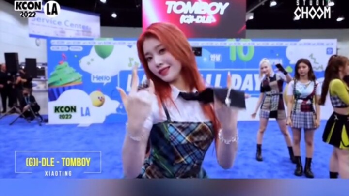 沈小婷在跳tomboy！不愧是大主舞！
