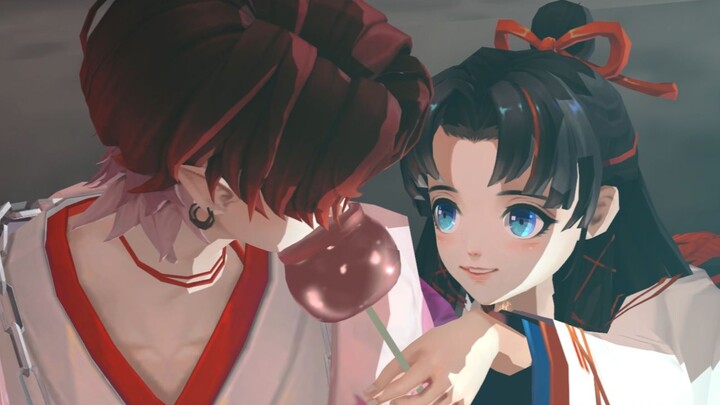 [Drama Onmyoji MMD] Tong Yuan makan permen