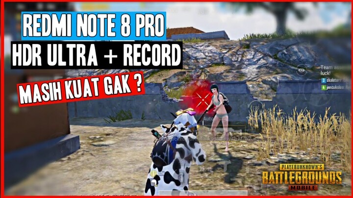 Redmi Note 8 Pro HDR - ULTRA Gameplay Montage | PUBG MOBILE 1.6