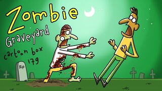 Zombie Graveyard | Cartoon Box 179 | by FRAME ORDER | hilarious zombie cartoon