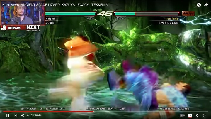 Kazuya Vs. ANCIENT SPACE LIZARD_ KAZUYA LEGACY - TEKKEN 6 Reaction