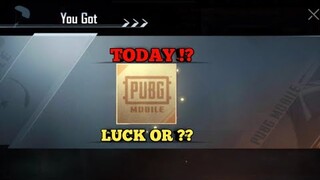 Opening crate today ? Luck or No ? PUBG Mobile KR Korea