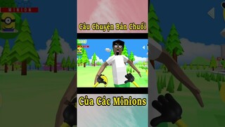 Câu chuyện bán chuối cảm lạnh của Minions 🥶 #shorts