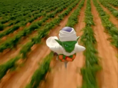 Lord Piccolo patrols the Earth