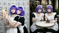 GIMS & DAMSO - TU ME RENDS BÊTE 💜💜 Kaede x Suzu Cosplay