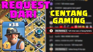 ADA YANG REQUEST FULL MINER TH 13 COC INDONESIA