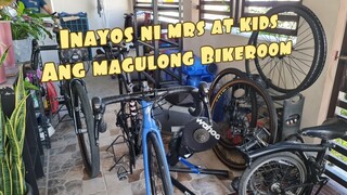 My Bike Room, Inayos ng aking supportive Family