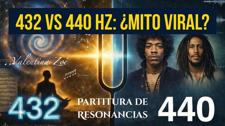 432 Hz vs 440 Hz: La Guerra Secreta de las Frecuencias 🎵⚔️ | Partitura de Resonancias Ep. 9
