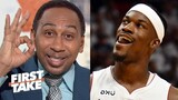 FIRST TAKE "Jimmy Butler must show the world he's clutch!" Stephen A mark his word on Miami Heat win
