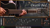 Powfu - death bed (coffee for your head) ft. beabadoobee - Fingerstyle Guitar Cover + TABS Tutorial