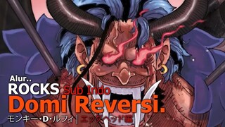 One Piece Spesial Episode Domi Reversi Imu untuk luffy, Rocks dan Akainu Kurohige