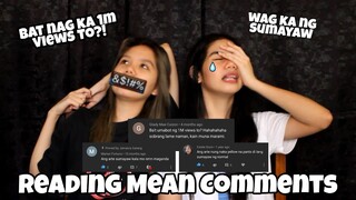 READING AND REACTING TO MEAN COMMENTS WITH MY SISTER | Jamaica Galang