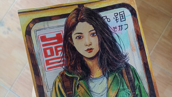 Menghidupkan Ilustrasi Manga: Kereta & Kisah Tak Terucap