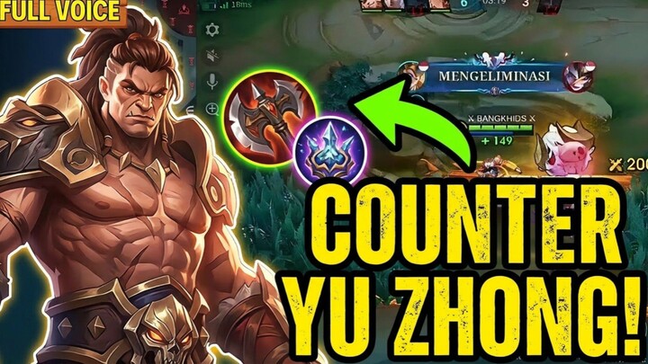 YU ZHONG GAK BERKUTIK ! PAKE ITEM INI AUTO MENANG LANE. MLBB