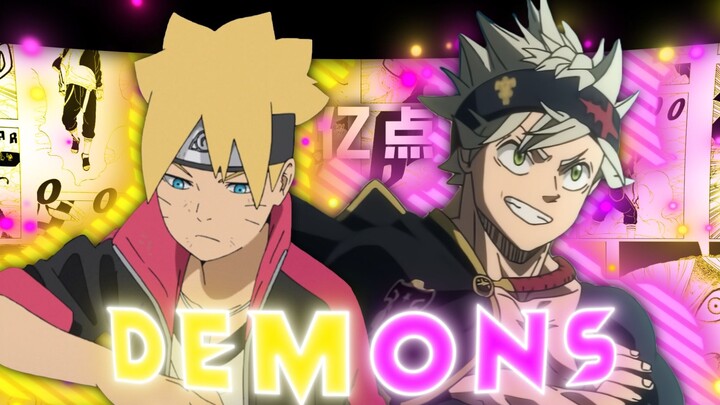 Demons - Boruto X Clover[AMV/Edit] 4K