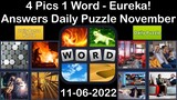 4 Pics 1 Word - Eureka! - 06 November 2022 - Answer Daily Puzzle + Bonus Puzzle