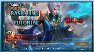 #Ling#Mobilelegends Tutorial ling | 10-0 | paano gamitin ang isang ling.