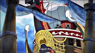 momen epic akagami no Shanks di Marinford