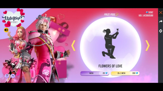 VALENTINES WISH EVENT FREE FIRE - FREE FIRE NEW EVENT - ROSE EMOTE RETURN