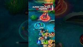 ALDOUS 500 STACK VS FREDRINN