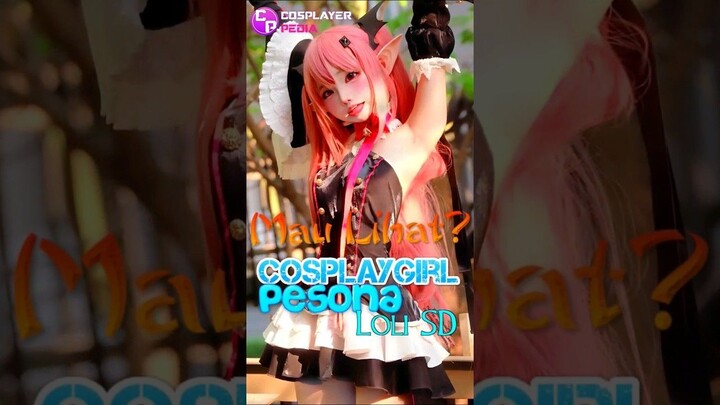 Mau Lihat Cosplayer Loli? Cosplayer Thailand Kemasan Sachet 😍 Karungin?#cosplayer #shorts
