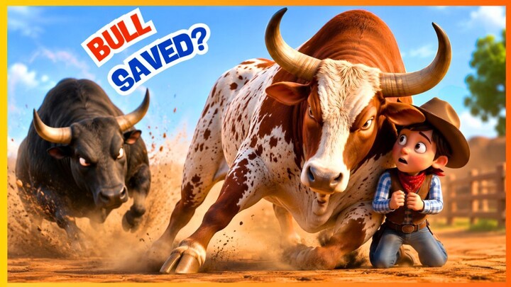 Tico Cowboy & Sheriff Bull 🐂 | The Bull Who Saved Tico! | Kids Song