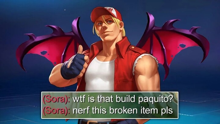 PAQUITO QUEENS WINGS IS TOTALLY BROKENNN!! 2ND SKILL = FULL HP  - MLBB