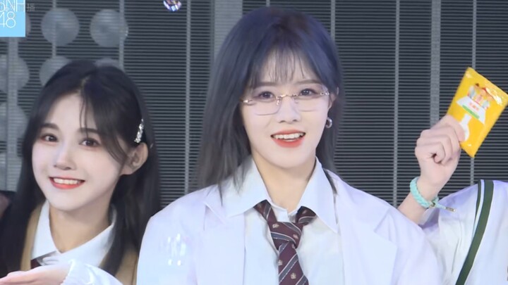 【Bai Xinyu】Sweet girls from Team N have all come to support Brother Bai! "Chemistry Super Girls" — B