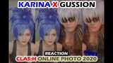 Karina/Leona x Gussion/K' - Reaction to Clas:h Online Fest 2020 Part 1