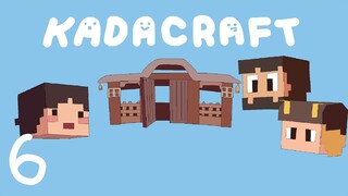 Farmhouse and Pathway ft. @SlyTheMiner @BeeBuYog | KadaCraft S4 | Ep 6