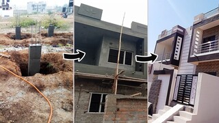 3 BHK Duplex House Construction Time Lapse, Located in Surendranagar Gujarat