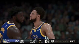 NBA2K22 I WARRIORS at SPURS I FULL GAME HIGHLIGHTS I NBA Regular Season I February 1, 2022