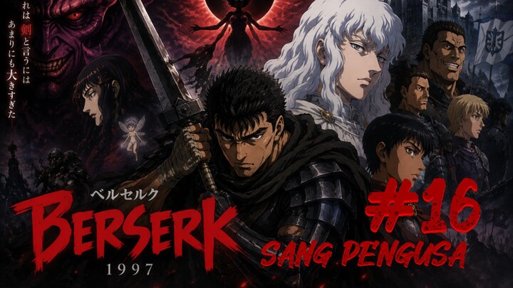 Berserk 1997 (Kenpuu Denki Berserk) Eps 16 Subtitle Indonesia "Sang penguasa" | Guts Vs Boscone 😤🥶