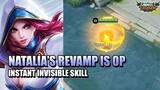 ANOTHER NATALIA REVAMP - INSTANT INVISIBLE SKILL - Mobile Legends: Bang Bang