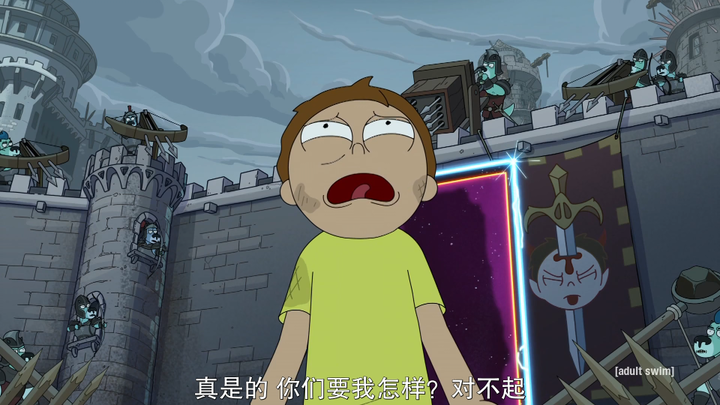 Morty, I just want to apologize.