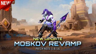 Revamp Moskov, Sekarang Bisa  Teleport Satu Map😱‼️[UPDATE MLBB]