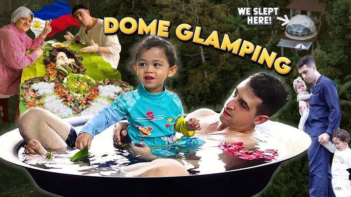 First Time Trying "HOT KAWA" Bath in the Philippines 🇵🇭 | Family Vacation