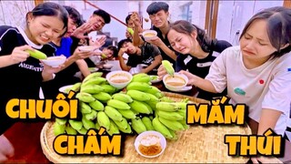 Anh Ba Phải Vlogs | Thử Thách Ăn Đồ Ăn K.I.N.H D.Ị 🤮 - Chuối Chấm Mắm Thúi Có Dễ Ăn -Thắng 5.000.000