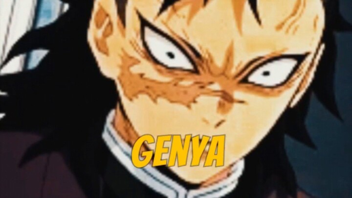 How did Genya learn about his ability to eat demons?