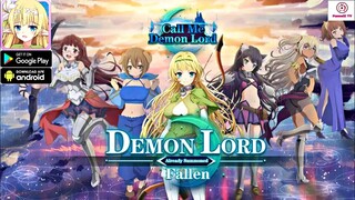 Call Me Demon Lord Gameplay (EN) - Free Giftcode - RPG Game Android Apk