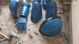 [DS students make props] "Warhammer 40k" Ultramarines cosplay production and trial costume