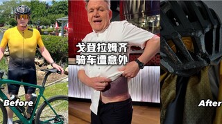 Gordon Ramsay gặp tai nạn nghiêm trọng khi đi xe đạp #Nhóm dịch YYY#