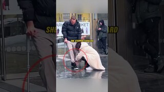 No one was willing to help the disabled man until this unexpected thing happened 🥺 #shorts