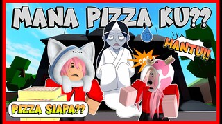 KACAU !! KISAH HANTU PESAN PIZZA JAM 3 MALAM !! Feat @MOOMOO Roblox RolePlay Indonesia