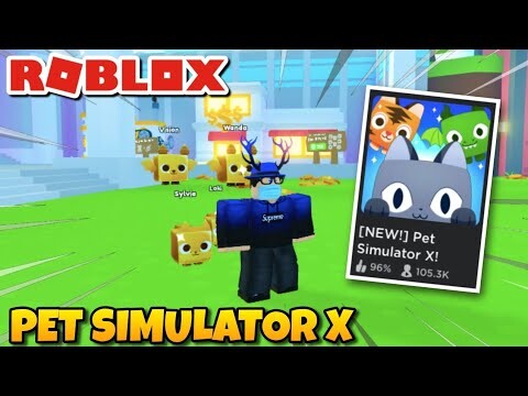 BlueDaEpic và Pet Simulator X | Hành trình lên 1000 SUBS #roadto1ksubs (Roblox)